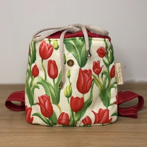 Tulipános gyermek hátizsák - játék & sport - ovis felszerelés - ovis hátizsák - Meska.hu