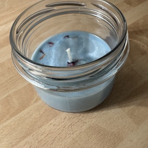 Levendulás szójagyertya  - otthon & életmód - gyertya, illat, aroma - gyertya - Meska.hu