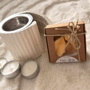 Illatviasz csomag párologtatóval, valamint teamécsessel - Meska.hu