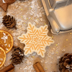 Hópihe alakú szójaviasz gyertya - otthon & életmód - gyertya, illat, aroma - gyertya - Meska.hu