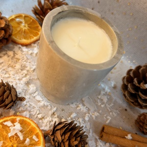 Fahéjas alma illatú gyertya, Otthon & Életmód, Gyertya, illat, aroma, Gyertya, Gyertya-, mécseskészítés, MESKA