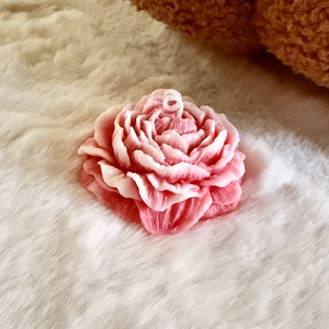 Bazsarózsa gyertya, Otthon & Életmód, Gyertya, illat, aroma, Gyertya, Gyertya-, mécseskészítés, MESKA