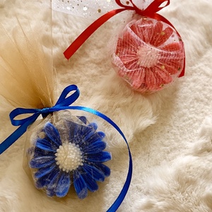 Virág alakú gyertya szójaviaszból - otthon & életmód - gyertya, illat, aroma - gyertya - Meska.hu