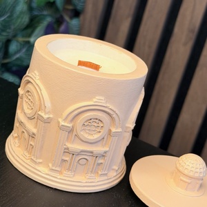 Szójaviasz illatgyertya karácsonyi puncs illattal, Karácsony, Karácsonyi lakásdekoráció, Karácsonyi illatgyertya, mécses, Gyertya-, mécseskészítés, MESKA