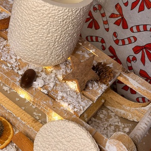 Szójaviasz illat gyertya forralt bor illattal, Otthon & Életmód, Gyertya, illat, aroma, Gyertya, Gyertya-, mécseskészítés, MESKA