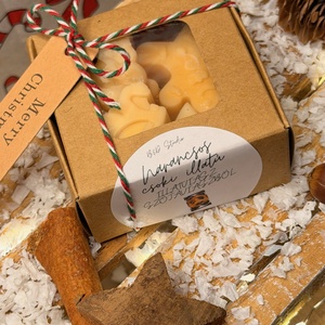 Narancsos csoki illatú illatviasz szójaviaszból, Otthon & Életmód, Gyertya, illat, aroma, Illatviasz, Gyertya-, mécseskészítés, MESKA