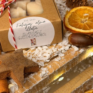 Fahéjas alma illatú illatviasz - otthon & életmód - gyertya, illat, aroma - illatviasz - Meska.hu