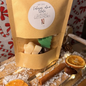 Fahéjas alma illatú illatviasz, Otthon & Életmód, Gyertya, illat, aroma, Illatviasz, Gyertya-, mécseskészítés, MESKA