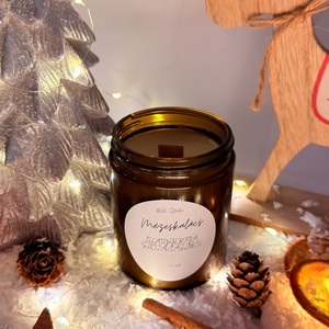 Mézeskalács illatgyertya szójaviaszból - otthon & életmód - gyertya, illat, aroma - gyertya - Meska.hu