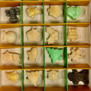 Illatviasz adventi kalendárium szójaviaszból - otthon & életmód - gyertya, illat, aroma - illatviasz - Meska.hu