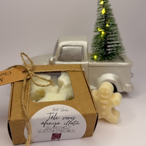 Téli vörös áfonya illatú illatviasz, Otthon & Életmód, Gyertya, illat, aroma, Illatviasz, Gyertya-, mécseskészítés, MESKA