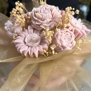 Gyertya virág box - otthon & életmód - gyertya, illat, aroma - gyertya - Meska.hu