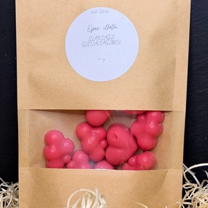 Eper illatú illatviasz, Otthon & Életmód, Gyertya, illat, aroma, Illatviasz, Gyertya-, mécseskészítés, MESKA