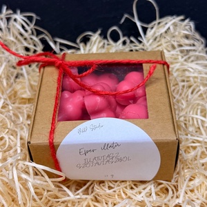 Eper illatú illatviasz, Otthon & Életmód, Gyertya, illat, aroma, Illatviasz, Gyertya-, mécseskészítés, MESKA