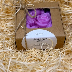 Bazsarózsa illatviasz - INGYENES FOXPOST ÉS SAMEDAY SZÁLLÍTÁS*, Otthon & Életmód, Gyertya, illat, aroma, Illatviasz, Gyertya-, mécseskészítés, MESKA