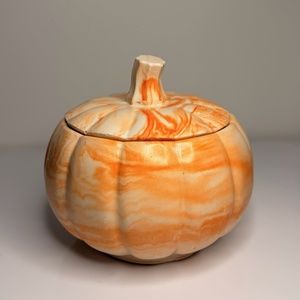 Pumpkin spice illatgyertya szójaviaszból - Meska.hu