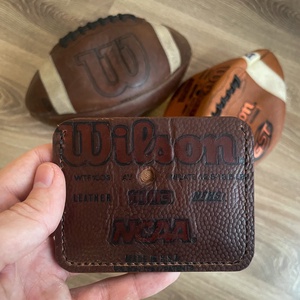 Amerikai foci kártyatartó - Wilson NFL - táska & tok - pénztárca & más tok - kártyatartó & irattartó - Meska.hu