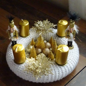 Adventi asztaldísz - Meska.hu