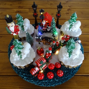 Adventi asztaldísz - Meska.hu