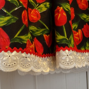 Tulipános szoknya - ruha & divat - női ruha - szoknya - Meska.hu