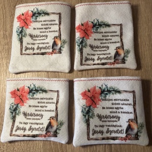 Ajándéktasak filcből - karácsony - karácsonyi ajándékozás - karácsonyi ajándékcsomagolás - Meska.hu