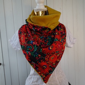 Matyó mintás kendő - ruha & divat - sál, sapka, kendő - sál - Meska.hu