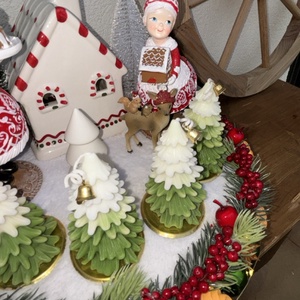 Adventi asztaldísz - karácsony - adventi díszek - adventi koszorú - Meska.hu