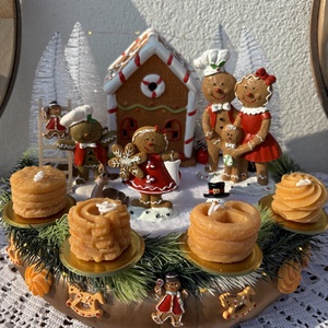 Adventi asztaldísz - karácsony - adventi díszek - adventi asztaldísz - Meska.hu