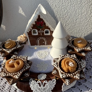 Adventi  asztaldísz - karácsony - adventi díszek - adventi asztaldísz - Meska.hu