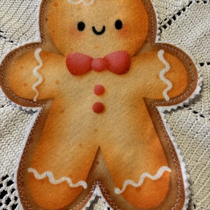 Mézeskalácsos könyvjelző - könyv & zene - könyvjelző - Meska.hu