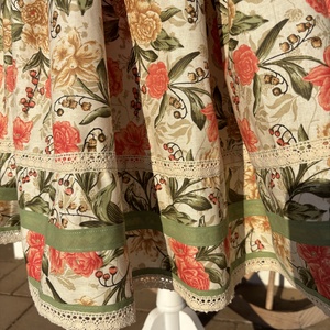 Néptáncos női vintage szoknya - ruha & divat - női ruha - szoknya - Meska.hu