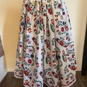  Kalocsai mintás folklór szoknya , pörgős , néptáncos, népviseleti, népművészeti - ruha & divat - női ruha - szoknya - Meska.hu