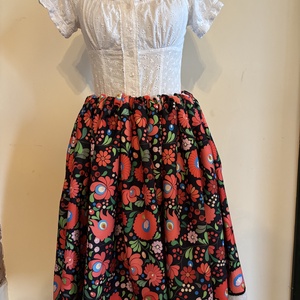 Matyó mintás, néptáncos, népművészeti, folklór szoknya, Ruha & Divat, Női ruha, Szoknya, Varrás, MESKA