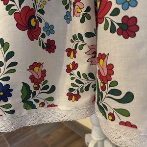 Kalocsai mintás néptáncos, pörgős , folklór szoknya - ruha & divat - női ruha - szoknya - Meska.hu