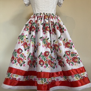 Matyó mintás néptáncos szoknya - ruha & divat - női ruha - szoknya - Meska.hu