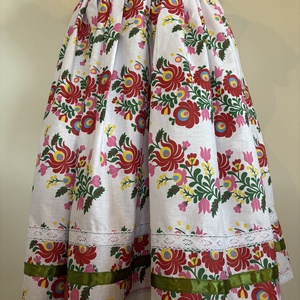 Matyó mintás néptáncos szoknya - ruha & divat - női ruha - szoknya - Meska.hu