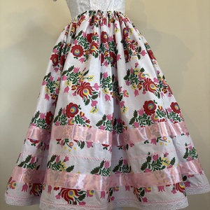 Matyó mintás néptáncos szoknya - ruha & divat - női ruha - szoknya - Meska.hu