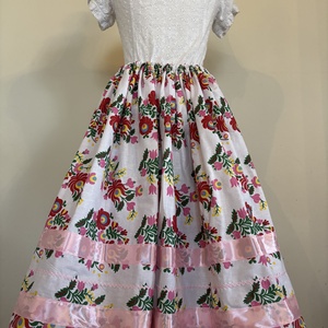 Matyó mintás néptáncos szoknya - ruha & divat - női ruha - szoknya - Meska.hu