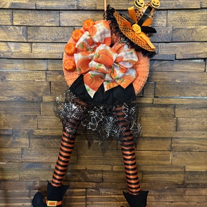 Halloweeni ajtódísz - Meska.hu