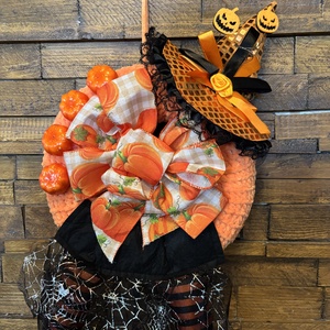 Halloweeni ajtódísz - otthon & életmód - dekoráció - halloween - halloweeni ajtódíszek és ablakdíszek - Meska.hu