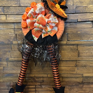 Halloweeni ajtódísz - otthon & életmód - dekoráció - halloween - halloweeni ajtódíszek és ablakdíszek - Meska.hu