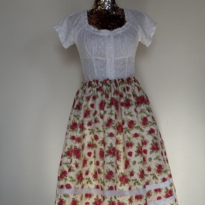 Néptáncos szoknya - ruha & divat - női ruha - szoknya - Meska.hu