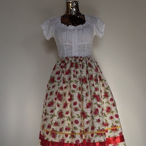 Néptáncos szoknya, Ruha & Divat, Női ruha, Szoknya, Varrás, MESKA