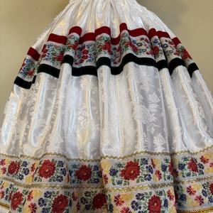 Magyaros, esküvői, néptáncos, sárközi szoknya - ruha & divat - női ruha - szoknya - Meska.hu