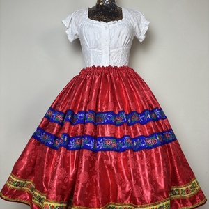 Néptáncos, matyó, népviseleti, folklór, menyecske , pörgős szoknya, Ruha & Divat, Női ruha, Szoknya, Varrás, MESKA