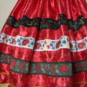 Néptáncos, matyó, népviseleti, folklór, menyecske szoknya - ruha & divat - női ruha - szoknya - Meska.hu