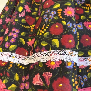 Kalocsai mintás néptáncos, folklór , néptáncos szoknya - ruha & divat - női ruha - szoknya - Meska.hu