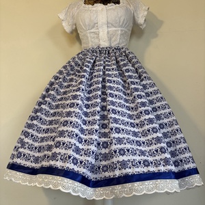 Népmese mintás, magyaros, néptáncos szoknya - ruha & divat - női ruha - szoknya - Meska.hu