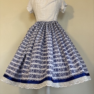 Népmese mintás, magyaros, néptáncos szoknya - ruha & divat - női ruha - szoknya - Meska.hu