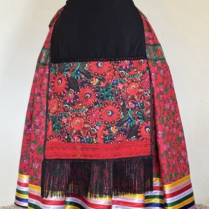 Matyó mintás folklór, néptáncos  szoknya - ruha & divat - női ruha - szoknya - Meska.hu